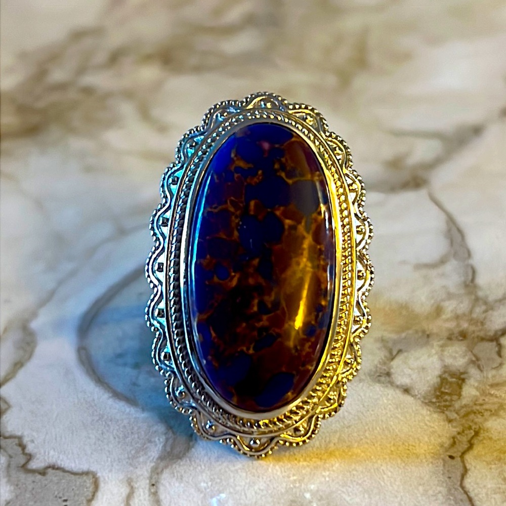 Mojave Purple Turquoise Ring